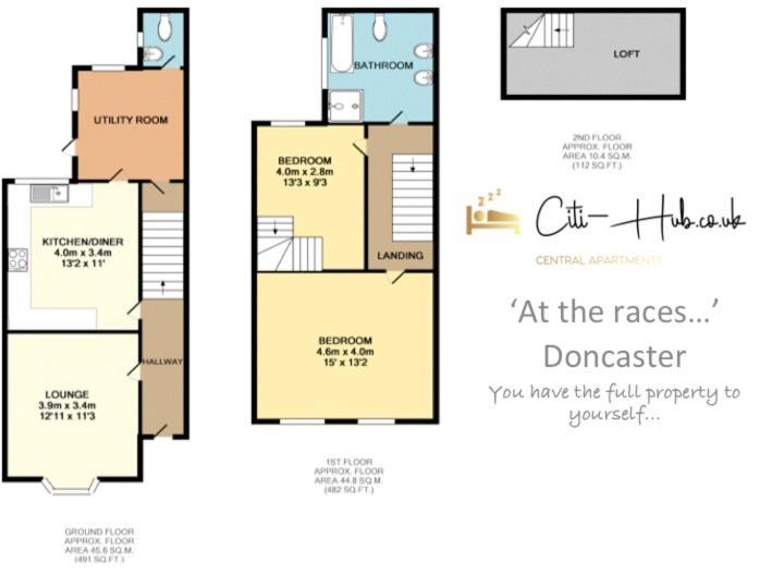 'At The Races...' Villa Doncaster Exterior photo